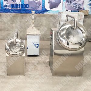 Buy cheap HDF-800 seasoning seed donut chocolate coating pan machine from wholesalers