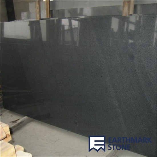 Quality G654 Sesame Black, Dark Grey China Granite Slab for sale