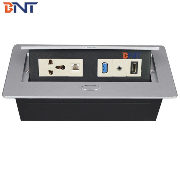 Quality Conference Table Cable Connection Pop Up Electrical Socket With Usb And HD-MI for sale