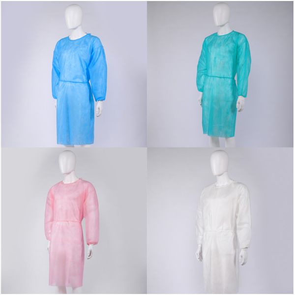 Buy cheap Manufacturer Disposable Isolation Gown PP+PE Non Woven Personal Protective Medical Batas Quirurgicas Desechables from wholesalers