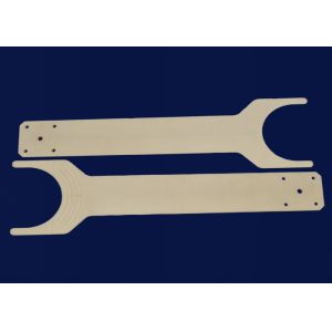 Buy cheap Customized Precision Part Ceramic Machining Component Plate Acid And Alkali Stirring Rod OEM Service from wholesalers