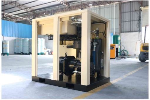 37kw Small Rotary Portable Screw Air Compressor 28L 6.2m3/Min Boss Air End