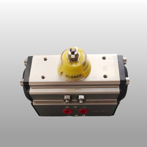 Buy cheap Single Acting Spring Return Pneumatic Actuator Industrial Rotary Actuator Customized from wholesalers