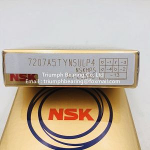 Buy cheap NSK  High Precision Angular contact ball bearing   7206A5TYNSULP4 ,7207A5TYNSULP4 from wholesalers