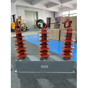 35kV Overvoltage Protector Zinc Oxide Surge Arrester with Indoor Switchgear