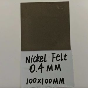 Buy cheap 0.4mm Thick Nickel Fiber Felt AEM Hydrolyzed Pure Nickel Sintered Felt from wholesalers