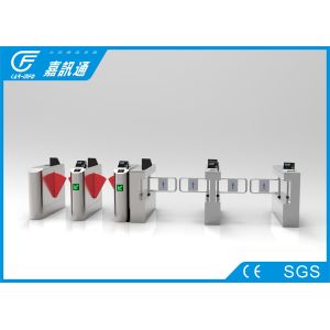 Buy cheap Card Reader Mechanical Turnstile , Two - Way Pedestrian Turnstile Gate Systems from wholesalers
