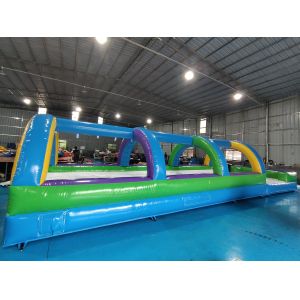 OEM/ODM Commercial Inflatable Water Slides Inflatable Water Slip With Pool