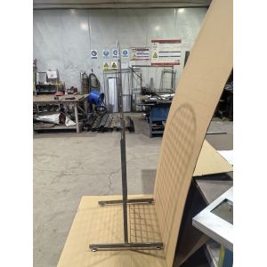 Buy cheap GRID DISPLAY STAND WITH AN ARCHED TOP DESIGN, 65” H x 24” W x 24” D from wholesalers