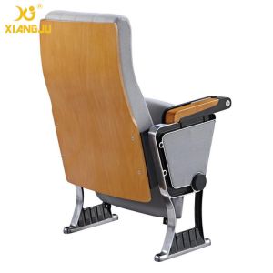 Upholstered Foldable Auditorium Theater Seating With Writing Pad for Conference
