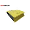 Buy cheap Resealable Plastic Aluminum Foil Flat Bottom Pouch Bag For Tea With Handle from wholesalers