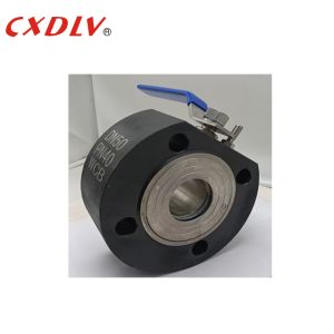 Buy cheap PN40 High Pressure Wafer Floating Ball Valve End Entry PTFE Seat With SS201 Handle Lever from wholesalers