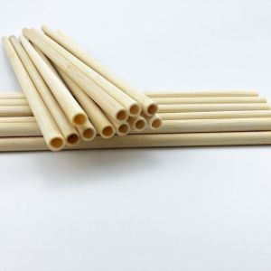 Buy cheap Eco Friendly Bamboo Reusable Straws Compostable Biodegradable With Straw Cleaner from wholesalers