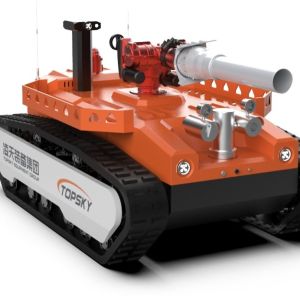 RXR-MC200BD Ultra Large Flow Explosion-Proof Fire Fighting And Scouting Robot