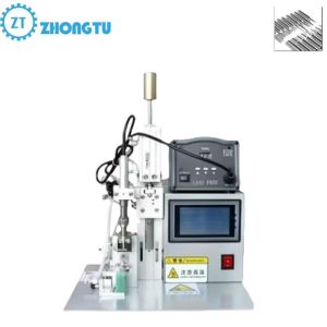 Buy cheap 1-20mm/±1mm Core Length Accuracy and Constant Temperature Control Durable Semi Automatic Soldering Machine for Earphone Head Audio Product from wholesalers