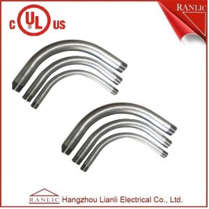 Buy cheap 1" 2" Intermidiate Metal Conduit Bending Zinc Plated Plastic Cap / Head , Thread Both End from wholesalers