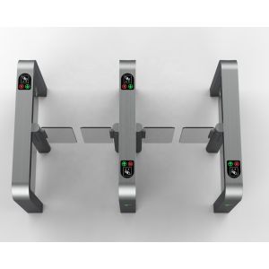 Buy cheap 24VDC RFID Speed Lane Gate Turnstile Gate Triple Anti Clamping from wholesalers