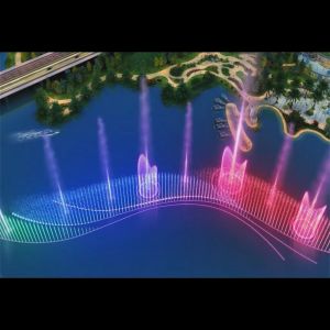 Buy cheap dancing water fountain synchronized with rhythm from wholesalers