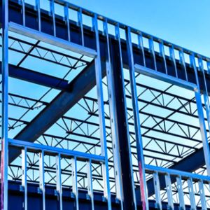 Buy cheap Galvanized Prefab Steel Structure Prefab Metal Warehouse Building Welded from wholesalers