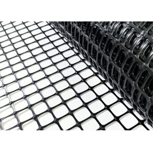 High Tear Strength Biaxial Plastic Geogrid 3.9 Meters Width