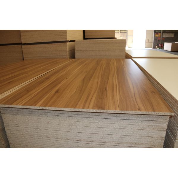 Quality Base Wood Grain Melamine Particle Board / Industrial White Particle Board Sheets for sale