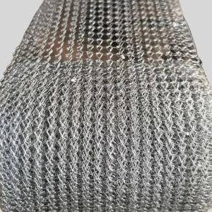 Buy cheap Reusable Insulation Blanket Knitted Wire Mesh Customized Easy Fabrication from wholesalers