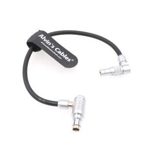 Buy cheap 3 Pin Right Angle To Rotatable 2 Pin Male Right Angle Power Cable For Teradek Bolt ARRI Alexa XT from wholesalers