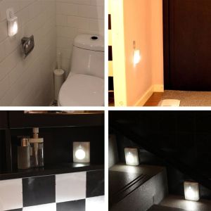 Motion Sensor LED Stair Light Stick-anywhere Nightlight Wall Lamps Modern