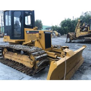 Used Cat Bulldozer D3c with Pyramid Track Secondhand Crawler Tractor D3c D4c