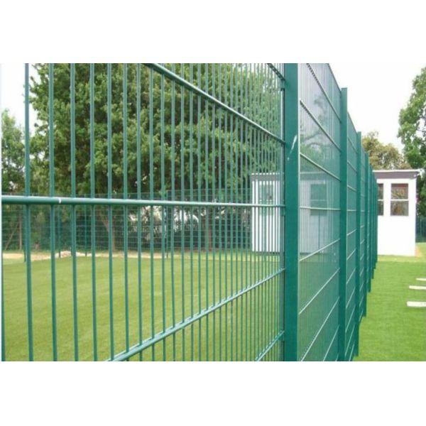Buy cheap Road PVC Coated 868 Double Wire Mesh Fence from wholesalers