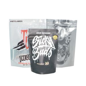 Buy cheap Dispensary Starburst Edibles Resealable Mylar Bags 420 Gummies Tobacco Packaging from wholesalers