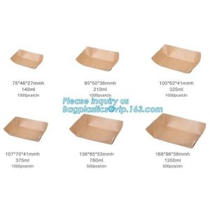 Buy cheap Take out Food Packing food containers Biodegradable Lunch Box Disposable Kraft Paper Box,brown kraft paper food box / Wh from wholesalers