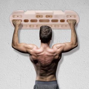 Buy cheap Wall mounted wooden Finger training board Climbing Hangboard Rock Climbing Training as Climbing Fingerboard with Jugs, Slopes from wholesalers
