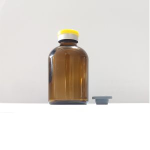 OEM ODM Injection Glass Vial With Rubber Stopper ISO9001