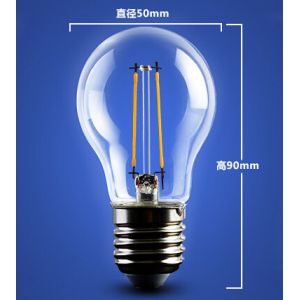 Buy cheap golden base aluminum plastic C35 A60 E27 E14 Edison RGB COG lamp LED Filament Bulb Light from wholesalers