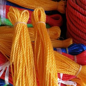 220m Length 3 Strand Twisted Danline 6mm Polypropylene Polysteel