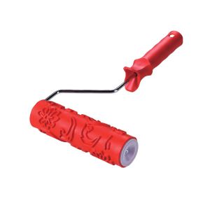 Buy cheap 7'' Rubber Design Roller with 6mm dia chrome-plated frame from wholesalers