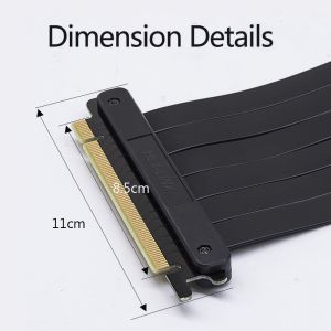 Buy cheap Wholesale PCIE 16X3.0 30mm Graphics Card Extension Cord extension cord power strip from wholesalers