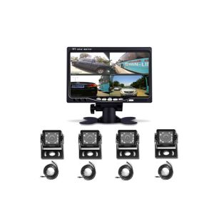 Buy cheap DC12V 24V 4 Channel Car TFT LCD Monitor 7 Inch 4CH Split Quad LCD Screen Display from wholesalers