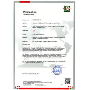 Shenzhen Chuangyilong Electronic Technology Co., Ltd. Certifications