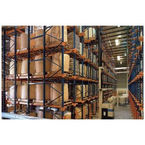 Adjustable Drive In Pallet Racking System , Pallet Rack Storage Systems For Cold