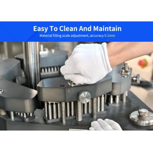 Buy cheap Automatic Capsule Filling Machine Automatic Capsule Filler With High Accuracy from wholesalers