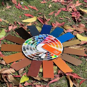 China Orange Peal Surface Textured Powder Coat for Spray Application Curing at 180-200 Degree/6-15minutes Durable and Long-Lasting on sale