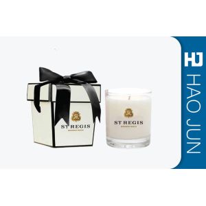 Buy cheap Professional Printed Cardboard Candle Boxes Square Shape With Sample Available from wholesalers