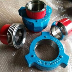 NPT Thread Wellhead Assembly , FMC WECO Fig 602 Hammer Union