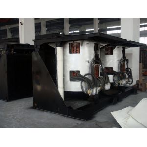 Buy cheap Medium Frequency Hydraulic Steel shell furnace KGPS-2000KW/3000kg product