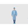 Buy cheap Sms Material Medical Protective Apparel With Full Back / Elastic Cuff from wholesalers