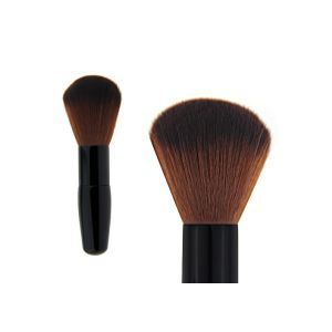 Buy cheap Silver Angled Contour Blush Brush , Multipurpose Powder Makeup Brush from wholesalers