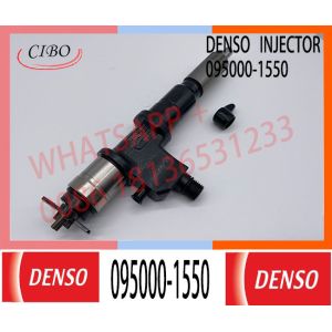 Buy cheap BOHFT diesel pump injector 095000-1550 for isuzu common rail injector for truck 095000-1550 for high pressure engine isu from wholesalers