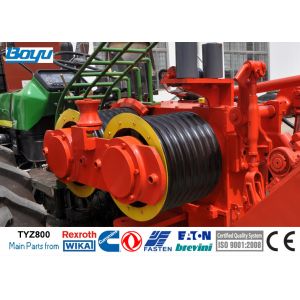 Buy cheap 80kN 400 Kv Transmission Line Stringing Equipment Tractor Puller for Overhead Line Equipment from wholesalers